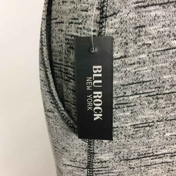 Heather Gray Blu Rock NY Cropped Joggers - Picture 6 of 6